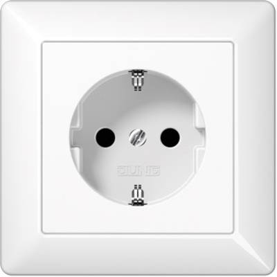 Jung AS1520WW SCHUKO Steckdose volle Platte