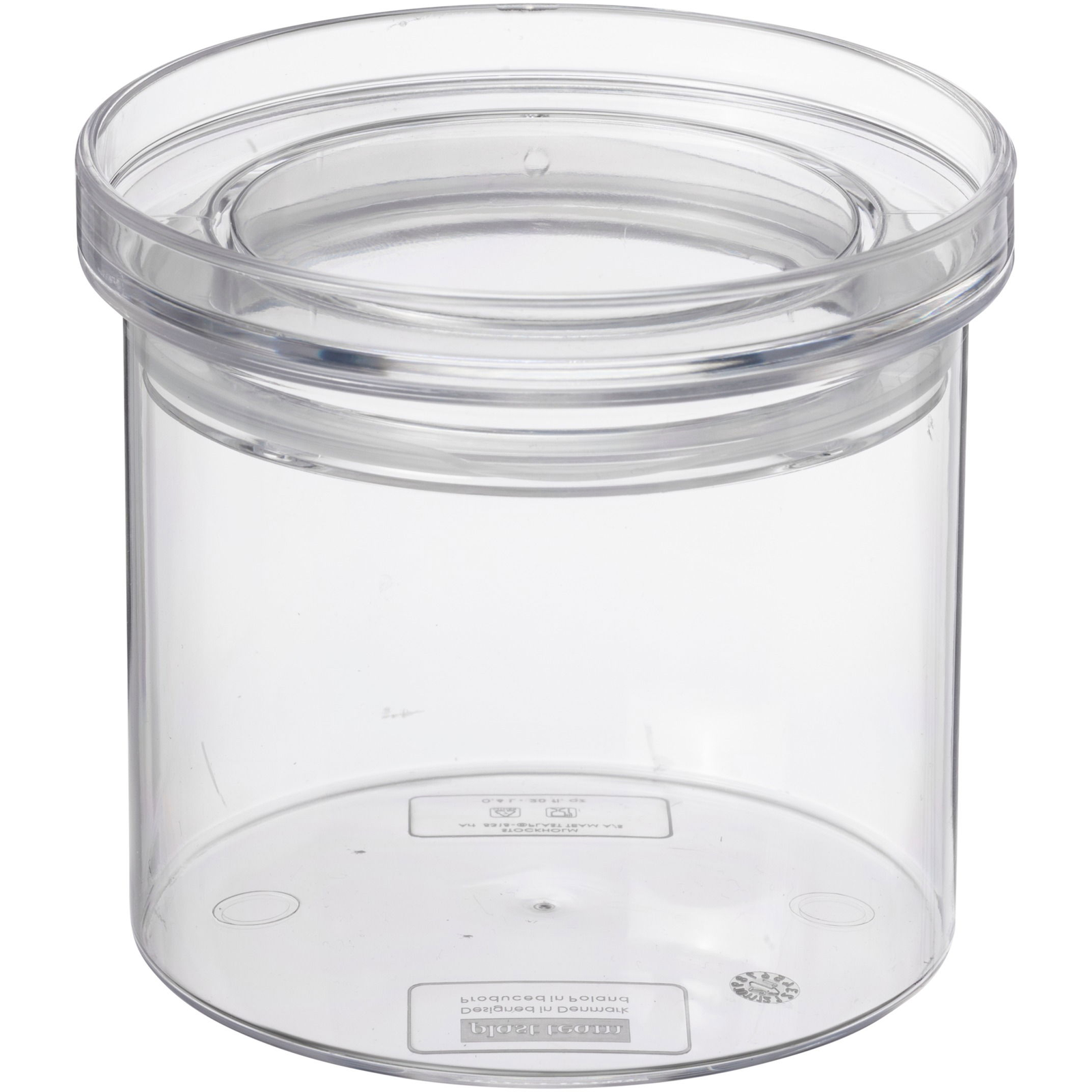 Plast Team Stockholm - 0,8l, 15 × 15 × 7,6cm, átlátszó (53160800)