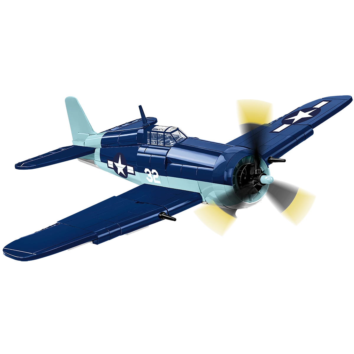 Cobi 5883 Grumman F6F Hellcat vadászrepülő 235 darabos Építőjáték (COBI-5883)