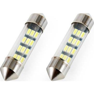  AMiO Żarówki LED STANDARD Festoon C5W 12xSMD 3014 12V 36mm