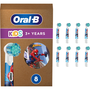 Резервна електрическа четка за зъби Oral-B Spiderman, 8 бр
