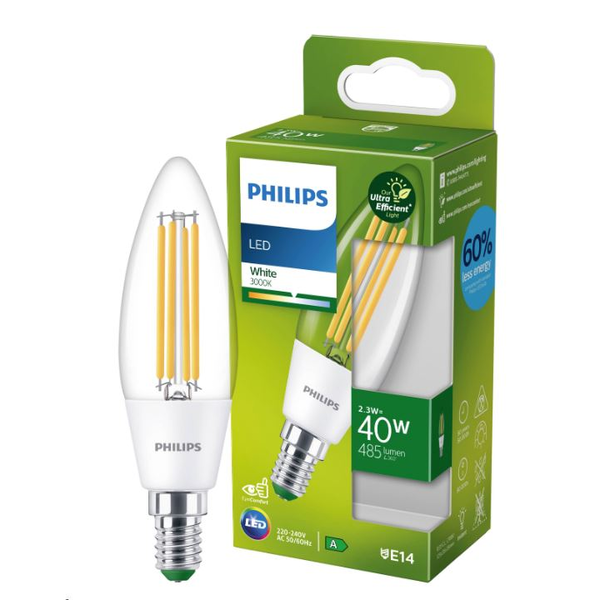 Philips 8719514435759 LED-lamp Wit 3000 K 2,3 W A