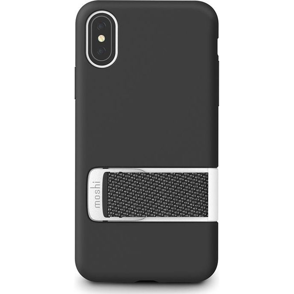 Capto Para Iphone Xs / X Negro - Estuche Delgado Con Multistrap