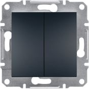 Schneider EPH0300371 ASFORA csavaros bekötésű antracit csillárkapcsoló (EPH0300371)