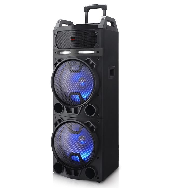 Aiwa KBTUS-900 Hordozható bluetooth hangszóró - Fekete (8435256896541)