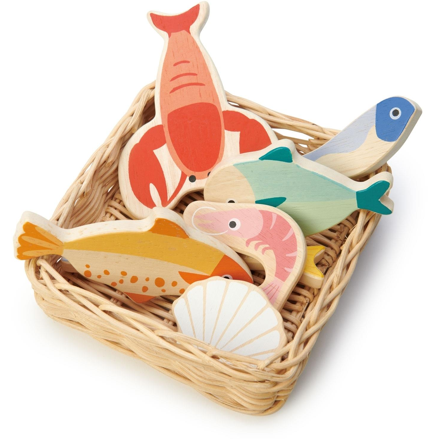 Tender Leaf Fish and Seafood Basket (TL8289)