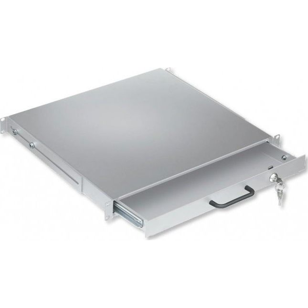 Intellinet Network Solutions Szuflada Rack 19" 1U z zamkiem 416mm szara (I-CASE KEY-BG)