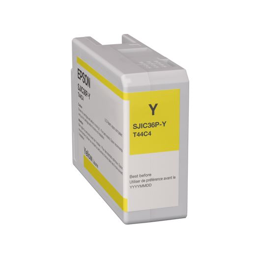 Epson SJIC36P(Y) глава и патрон за мастиленоструен принтер Жълт