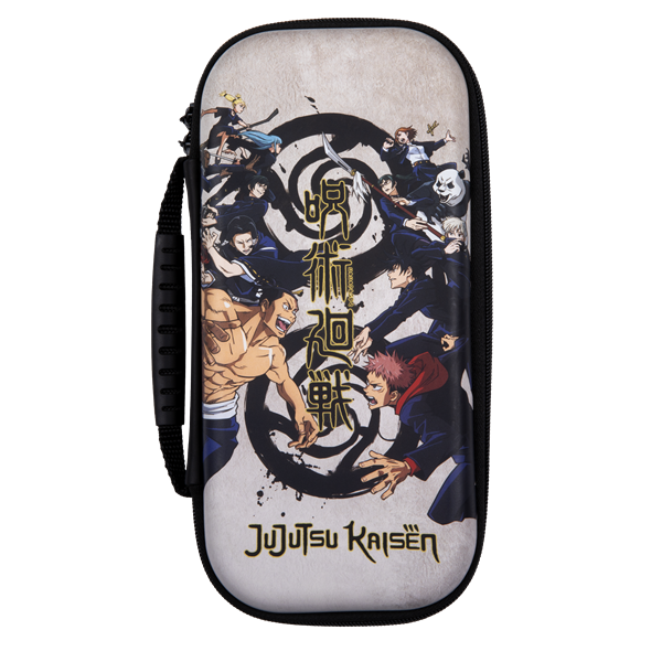 KONIX - JUJUTSU KAISEN Nintendo Switch/Switch Lite Utazó Tok, Bézs (KX-JUJU-NS-CB-BG)