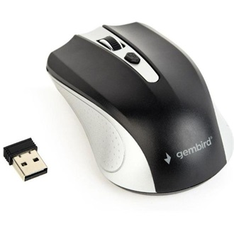 Gembird MUSW-4B-04 vezeték nélküli optikai egér fekete (MUSW-4B-04)
