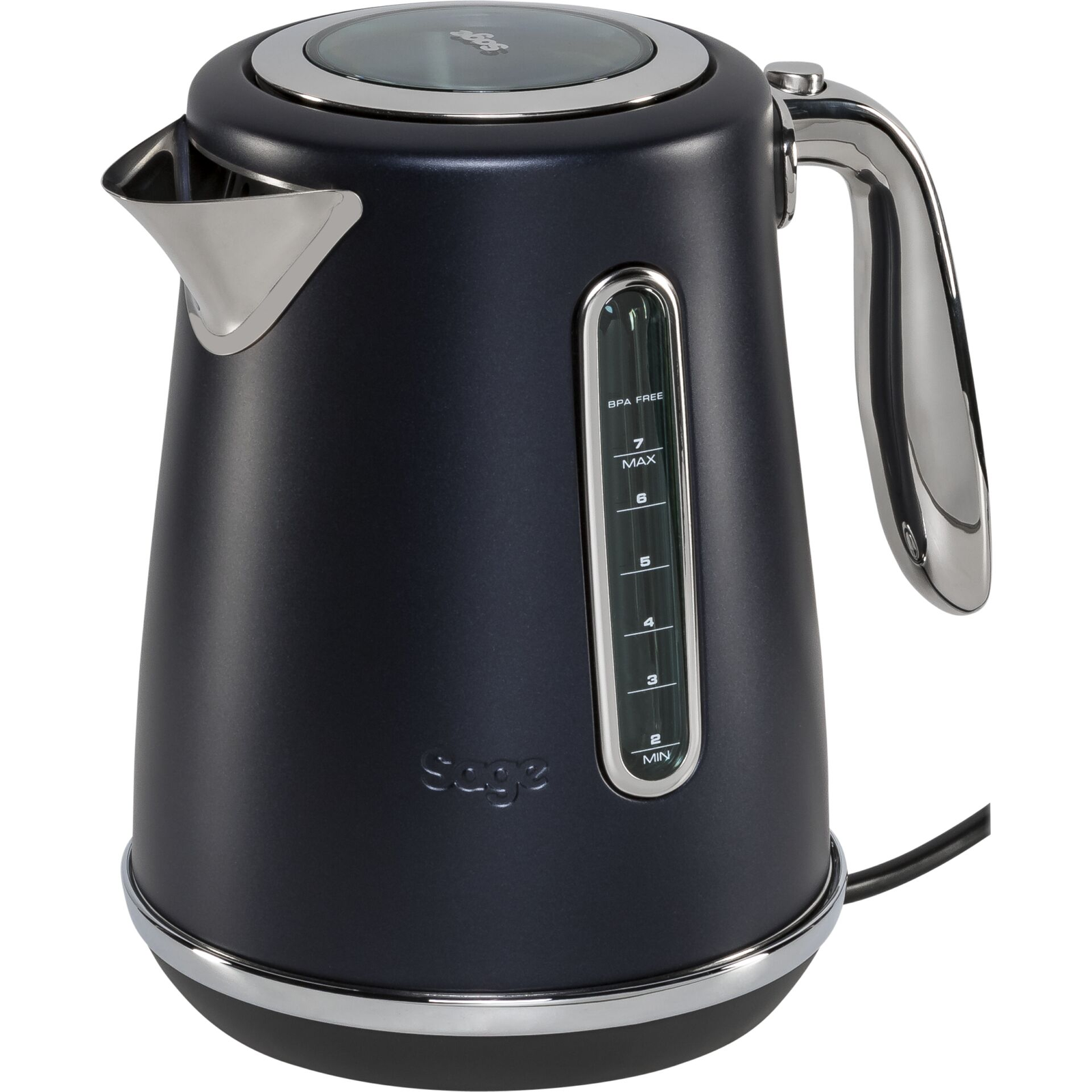 Sage The Soft Top Luxe 1.7L Vízforraló - Kék (SKE735DBL4EEU1)