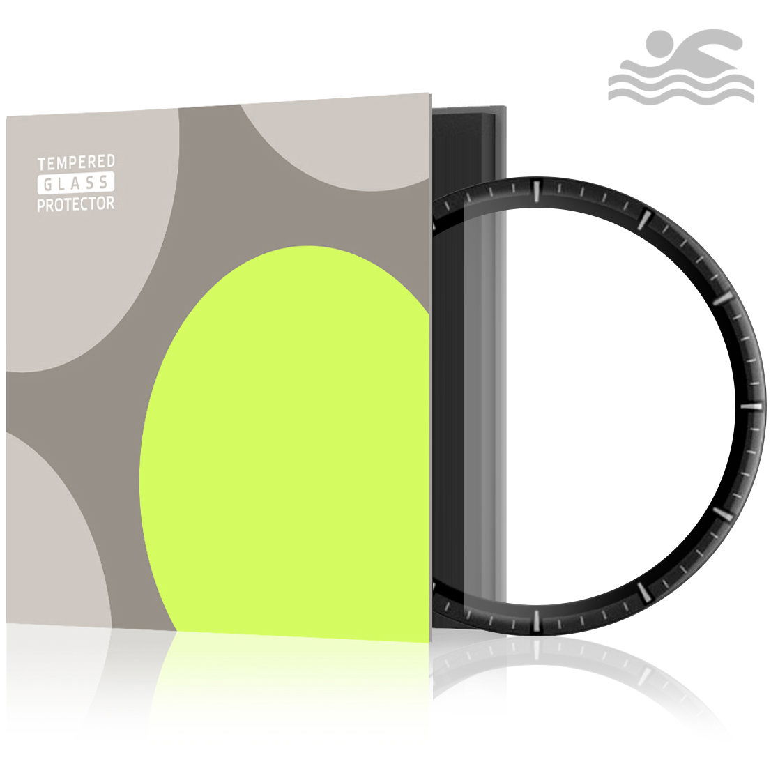 Tempered Glass Protector Amazfit Active Max (TGW-AAMAX-BL)
