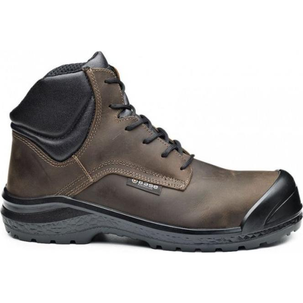 Защитни ботуши, Basics, Естествена кожа, Антимирисни/Антибактериални, Ортопедични стелки, Кафяви, Размер 40