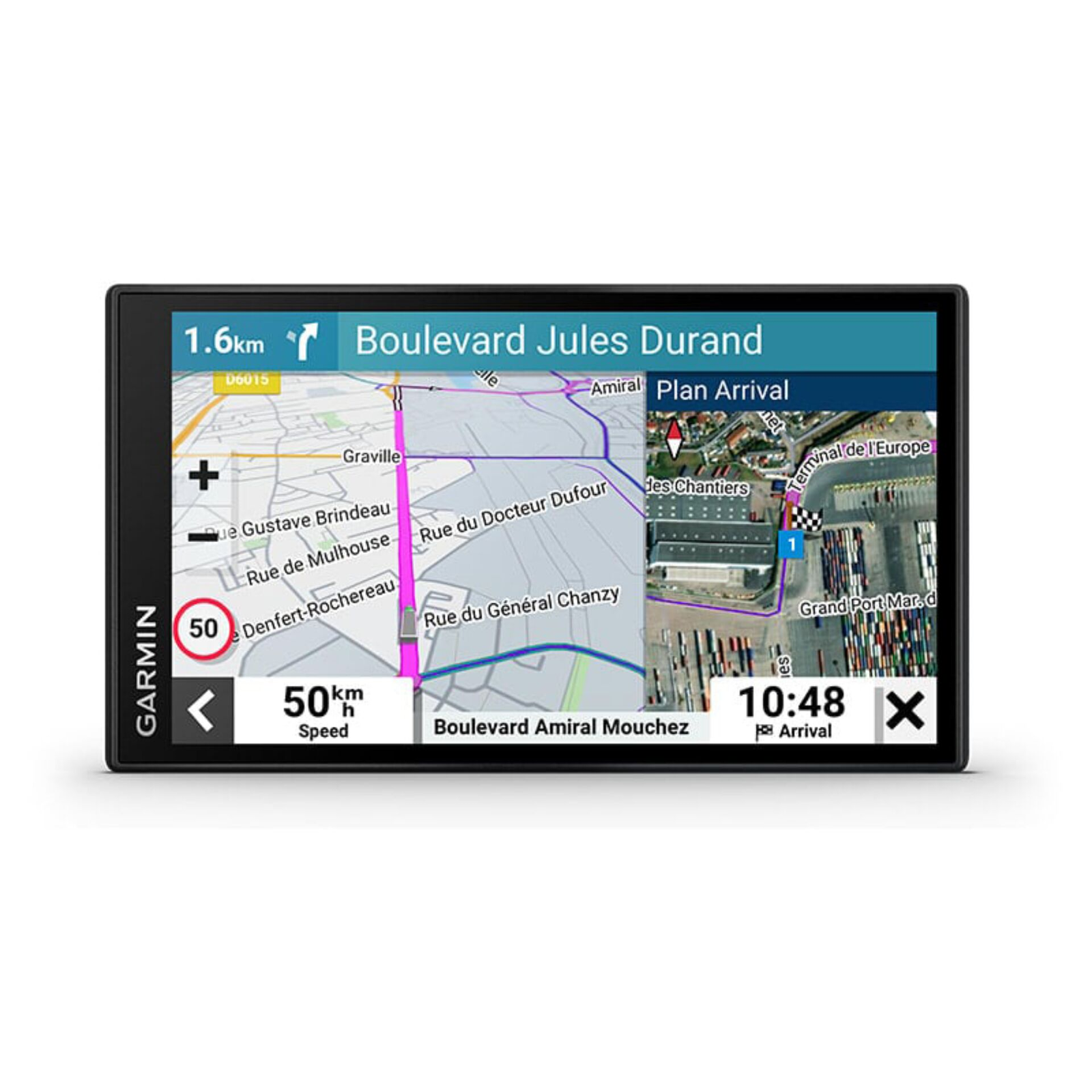 Garmin Dezl LGV610 GPS navigáció (Teljes EU Térkép) (010-02738-15)