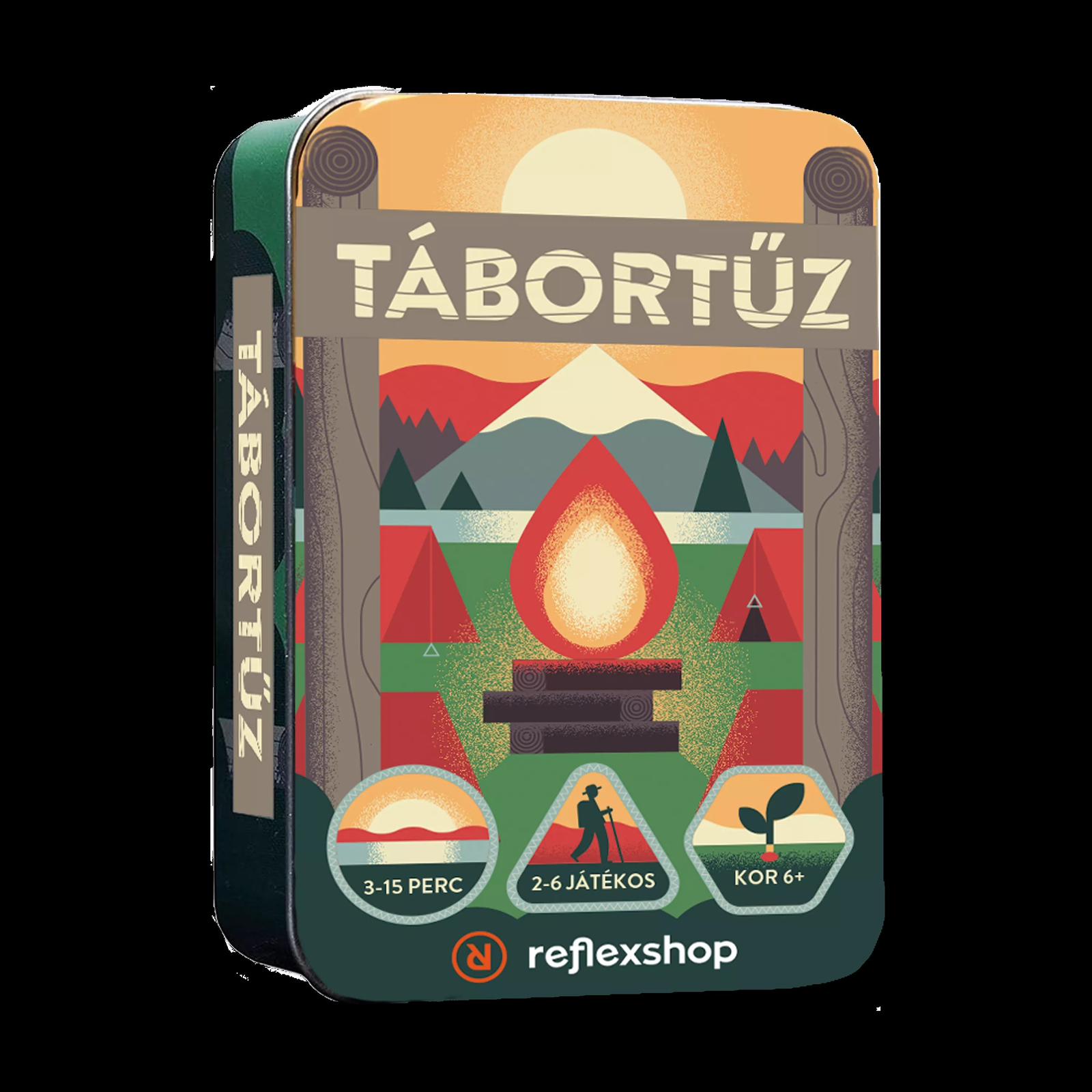 Tábortűz társasjáték (ACGTBRS)