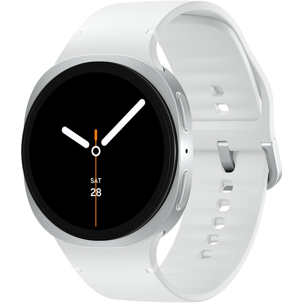 Samsung Galaxy Watch 8 3,3 cm (1.3") AMOLED 40 mm Digitaal 438 x 438 Pixels Touchscreen Zilver Wifi GPS