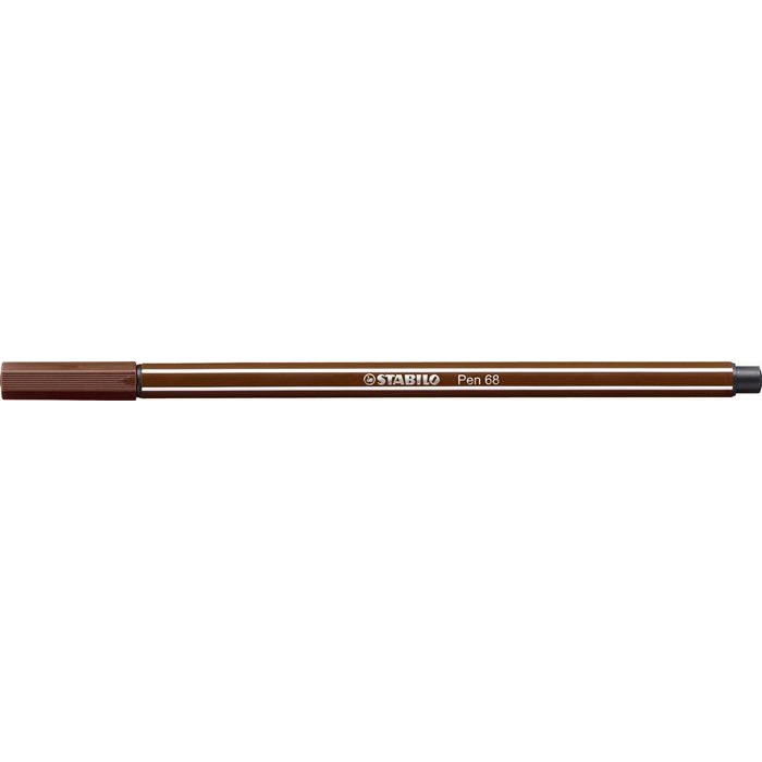 STABILO "Pen 68" rostirón 1 mm barna (68/45) (68/45)