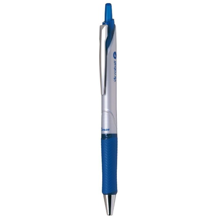 Pilot Acroball Metal Clip Nyomógombos golyóstoll készlet - Kék (12 darabos) (BPAB-25F-L-DOB)