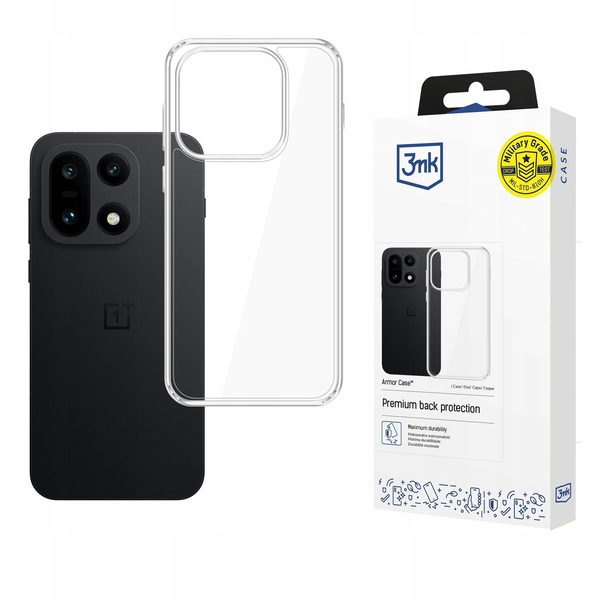 3MK Armor Case tok OnePlus 15 5G átlátszó