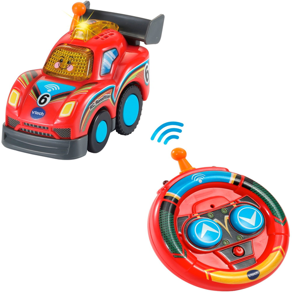 VTech Tut Tut Baby Flitzer - Távirányítós RC Autó Hanggal és Fénnyel - Piros