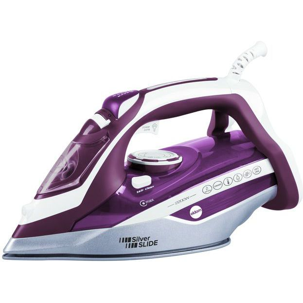 ELDOM DA35 Tűzoltó Vasaló Vízkő Elleni Szűrővel Lila (DA35F)