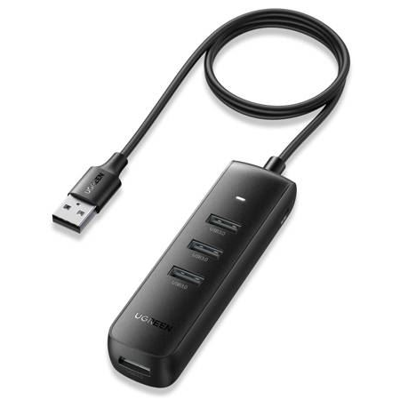 UGREEN CM416 4 az 1-ben USB x4, USB adapter 1m fekete (80657B) (80657B)