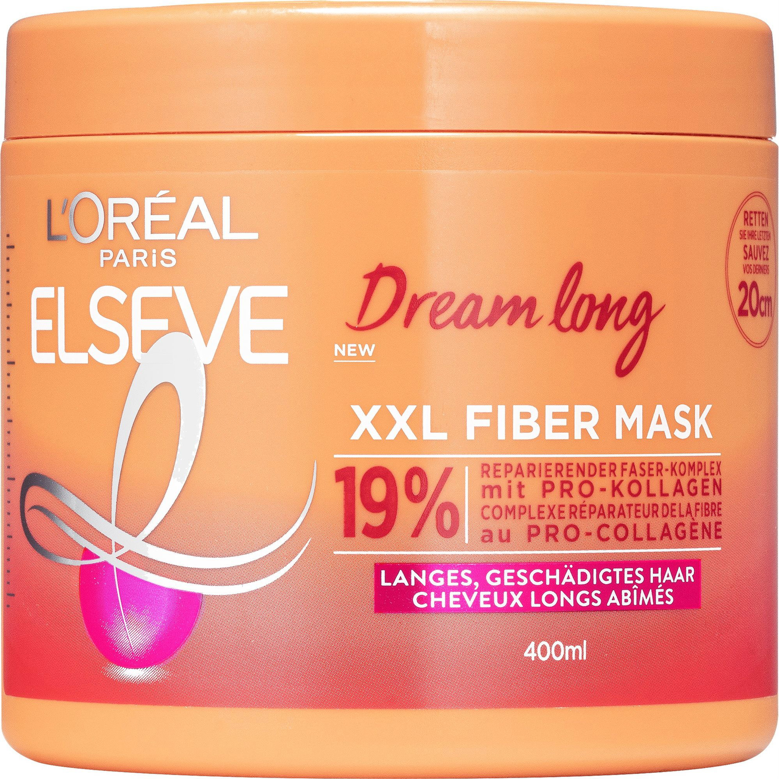 L'ORÉAL PARIS Elseve Dream Long XXL Fiber 400ml (3600524078539)