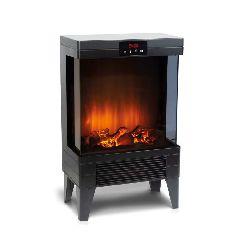 Bewello elektromos LED-es kandalló 37x22x56cm (BW2105) (BW2105)