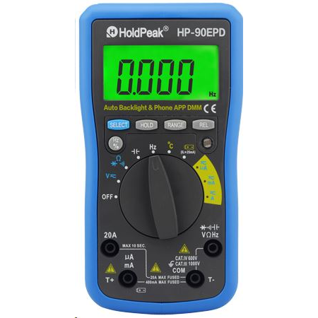 HOLDPEAK 90EPD Digitális multiméter (114858) (114858)