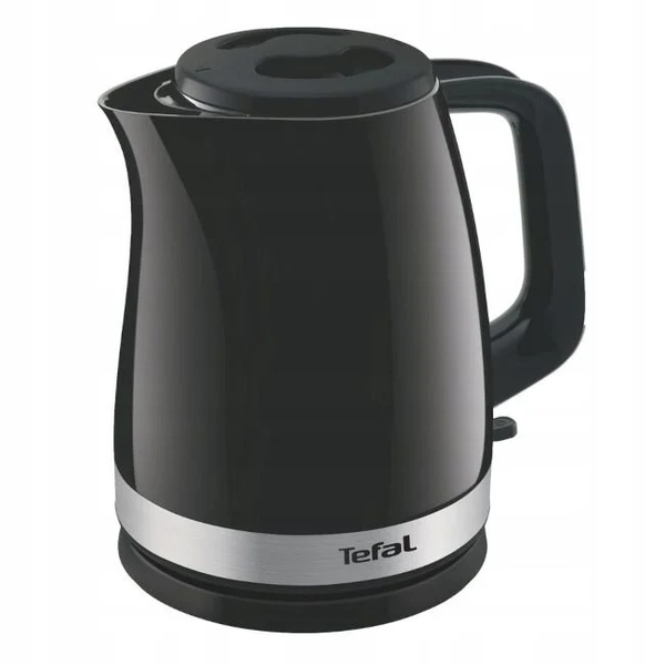 Elektrická kanvica Tefal Delfini KO150F30 2400 W 1,5 l čierna