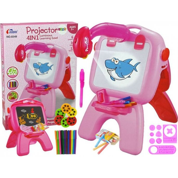 Rózsaszín Kétoldalas Krétatábla Krétatábla Írók Álló Kivetítő Képek Rózsaszín