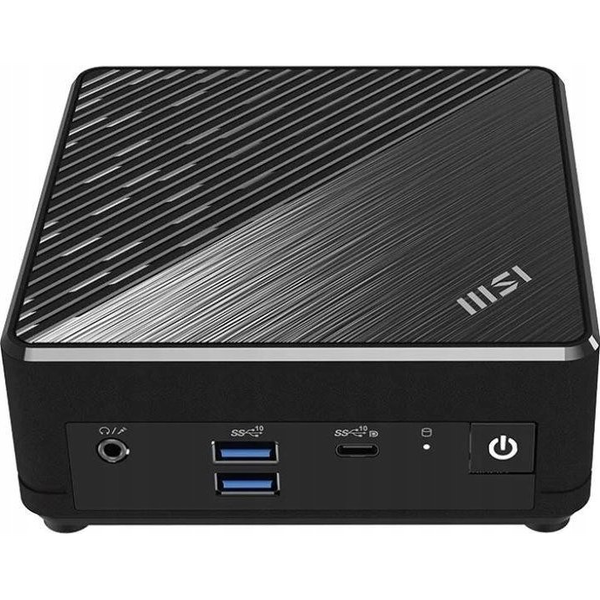 MSI Cubi N ADL S-078EU Intel® N N100 4 GB DDR4-SDRAM 128 GB SSD Windows 11 Pro Mini PC Sort
