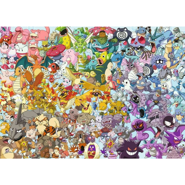 Puzzle Ravensburger Pokémon 1000 dílků Pokémon 15166