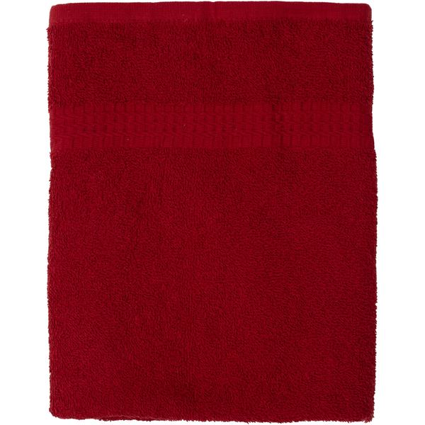 TOWEL TERRY 400 GSM 743 RED 50X80