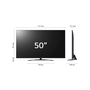 LG 50UR81003LJ телевизор 127 см (50") 4K Ultra HD Smart TV Черен
