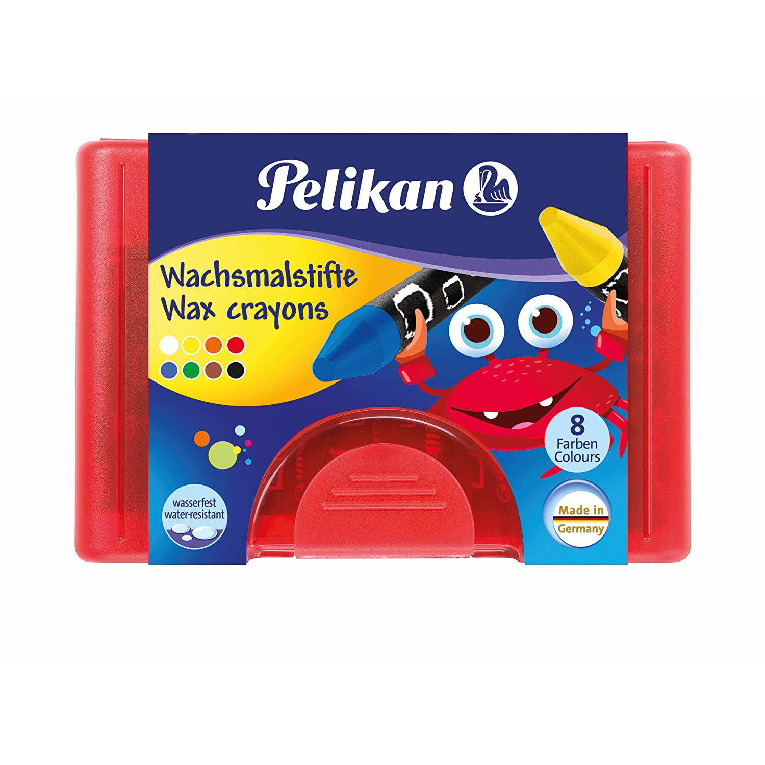 Pelikan 665/8 Kerek viaszkréta - 8 db/boboz (723148)