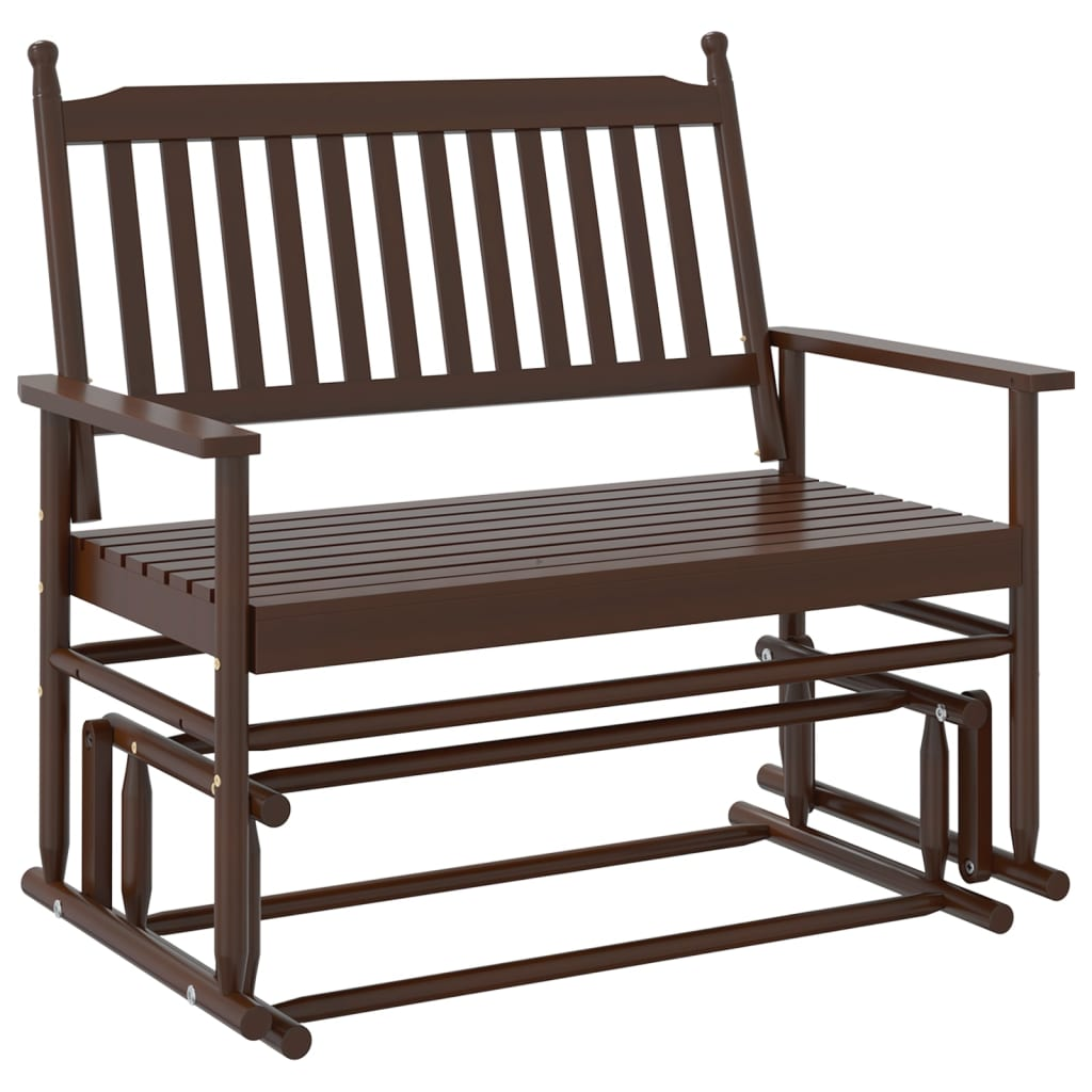 barna tömör nyárfa hintapad 118 x 70 x 104,5 cm (4008867)