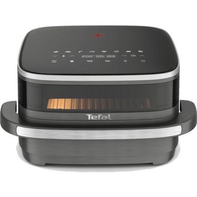 Tefal Easy Fry XL Surface FW402HE0 olajsütő Normál Önálló készülék 2200 W Forrólevegős sütő Fekete, Szürke (FW402HE0)