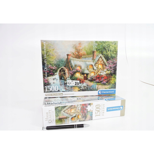 Clementoni High Quality Collection Country Retreat Puslespil 1500 stk Kunst