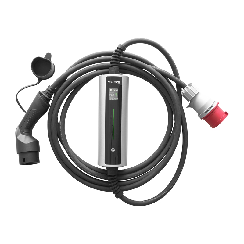 BESEN Fali EV töltő 22kW 32A LCD alkalmazásvezérlés IP66 BN70-BC-22KW-APP
