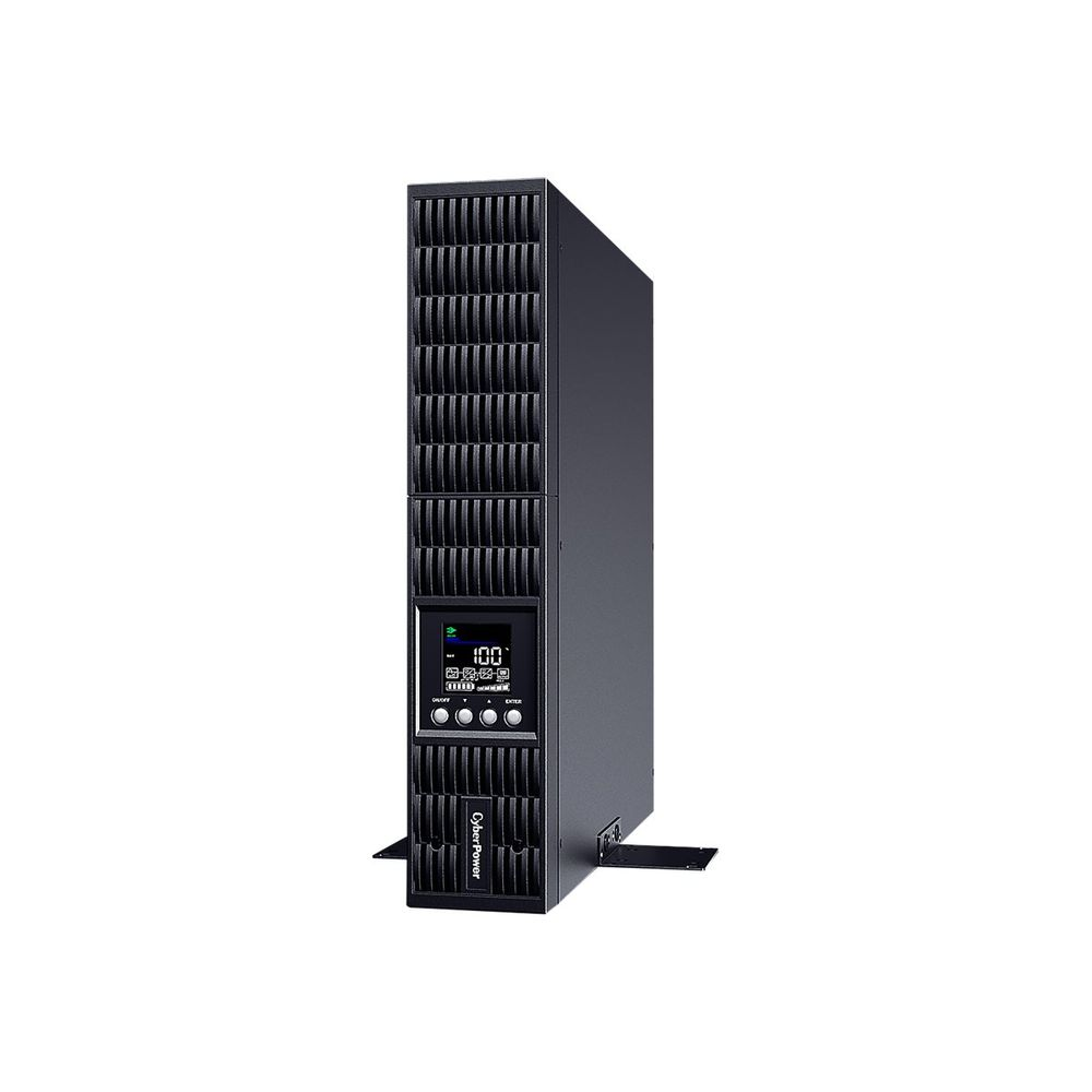 CyberPower OLS1500ERT2UA szünetmentes tápegység (UPS) Dupla konverziós (online) 1,5 kVA 1350 W 8 AC kimenet(ek) (OLS1500ERT2UA)