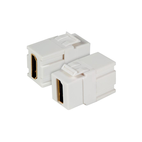 EFB Keystone Einbauadapter HDMI A - A, weiß