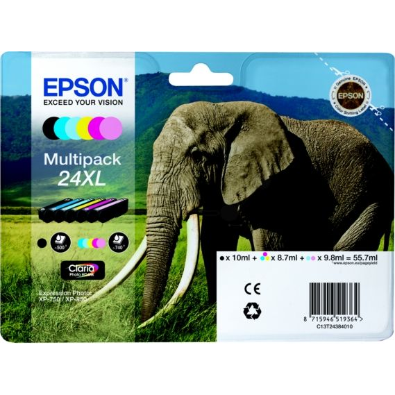 Epson Multipack 6-colours 24XL EasyMail