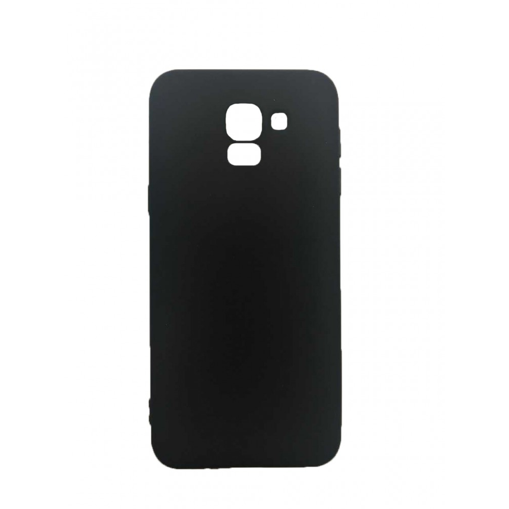 Cellect Samsung Galaxy J6 Vékony Szilikon Hátlap - Fekete (TPU-SAM-J6-BK)