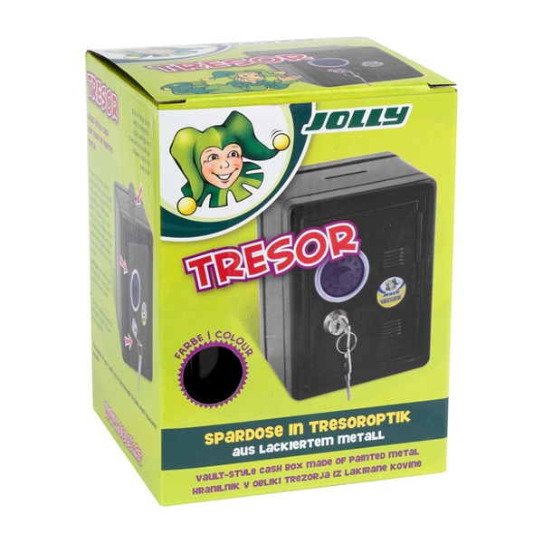 Jolly kulcsos fekete perselyszéf (9920-0005)