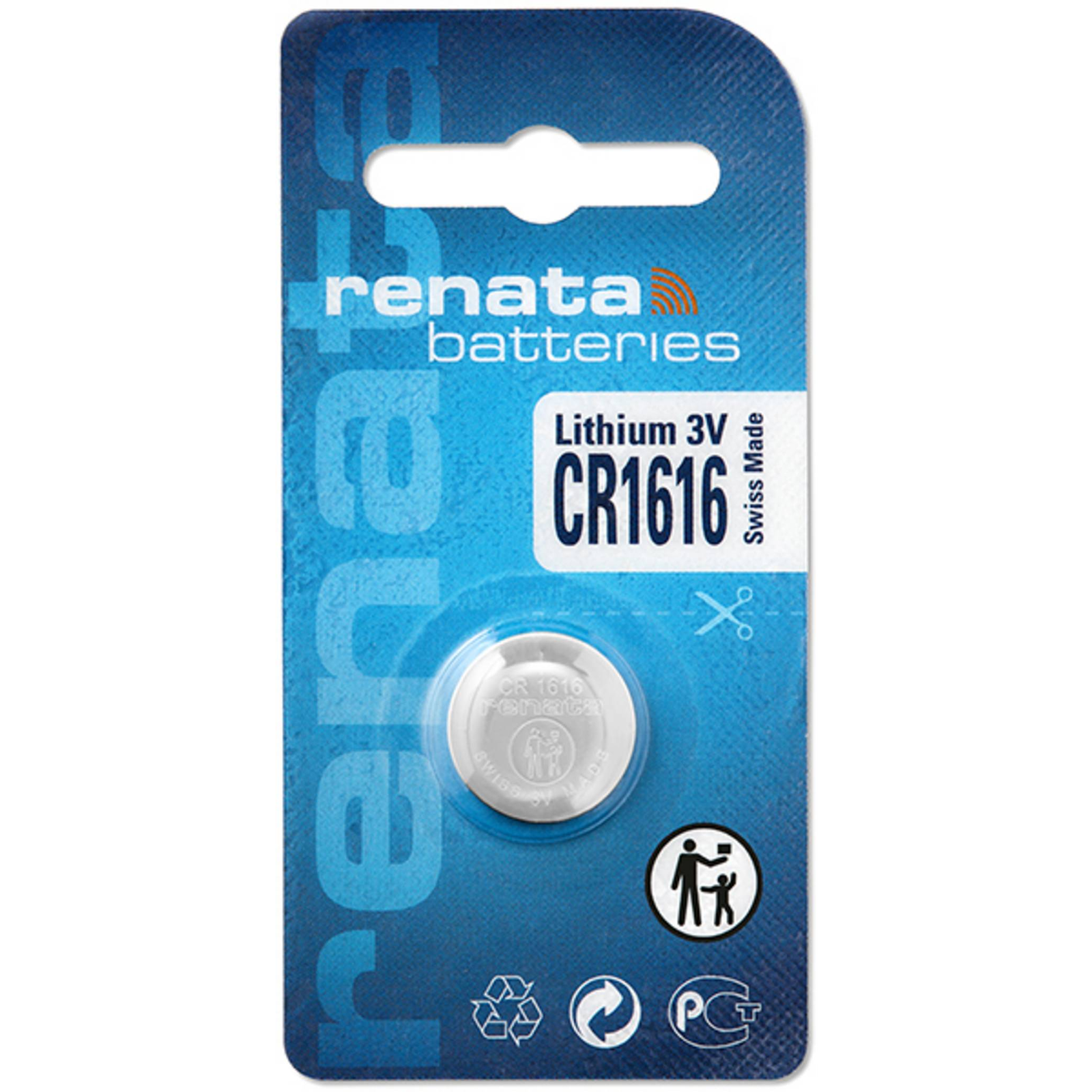 Renata Gombelem CR 1616 3 V 1 db 50 mAh Lítium (X704440) (X704440)
