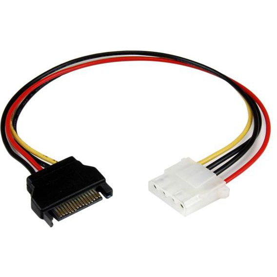 StarTech.com LP4SATAFM12 interne stroomkabel 0,3048 m
