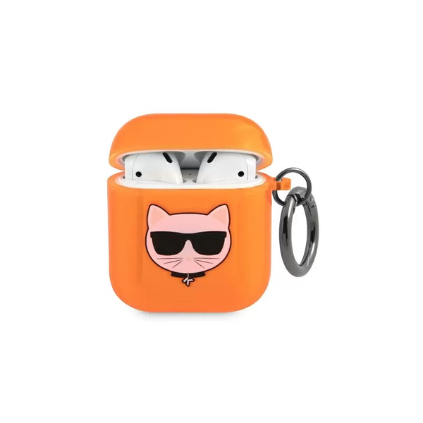 Karl Lagerfeld Apple Airpods tok narancs (KLA2UCHFO)