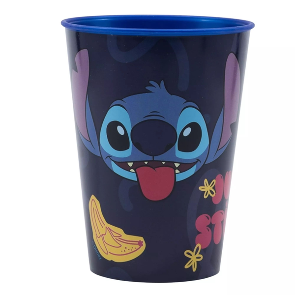 QX Toys Stitch Műanyag gyerek Pohár 260ml - Mintás