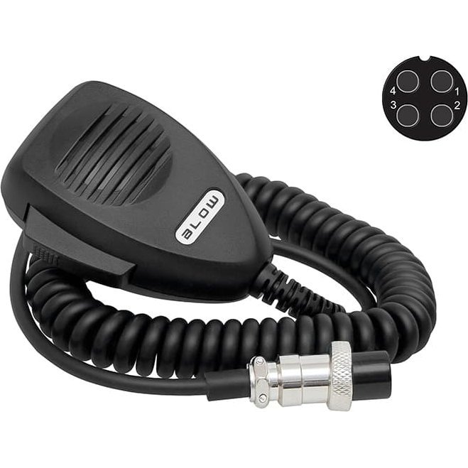 Blow Mikrofon  CB, 4Pin Csatlakozóhoz (24-114#)